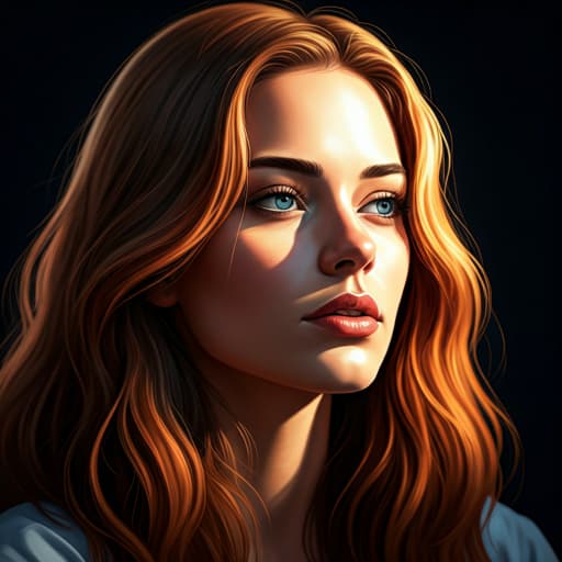 Fully colourized version of the same vintage portrait